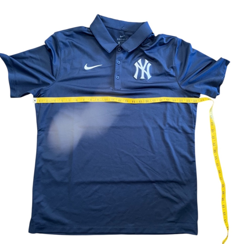 Nike Yankees Navy Blue Polo Shirt - Picture 7 of 9